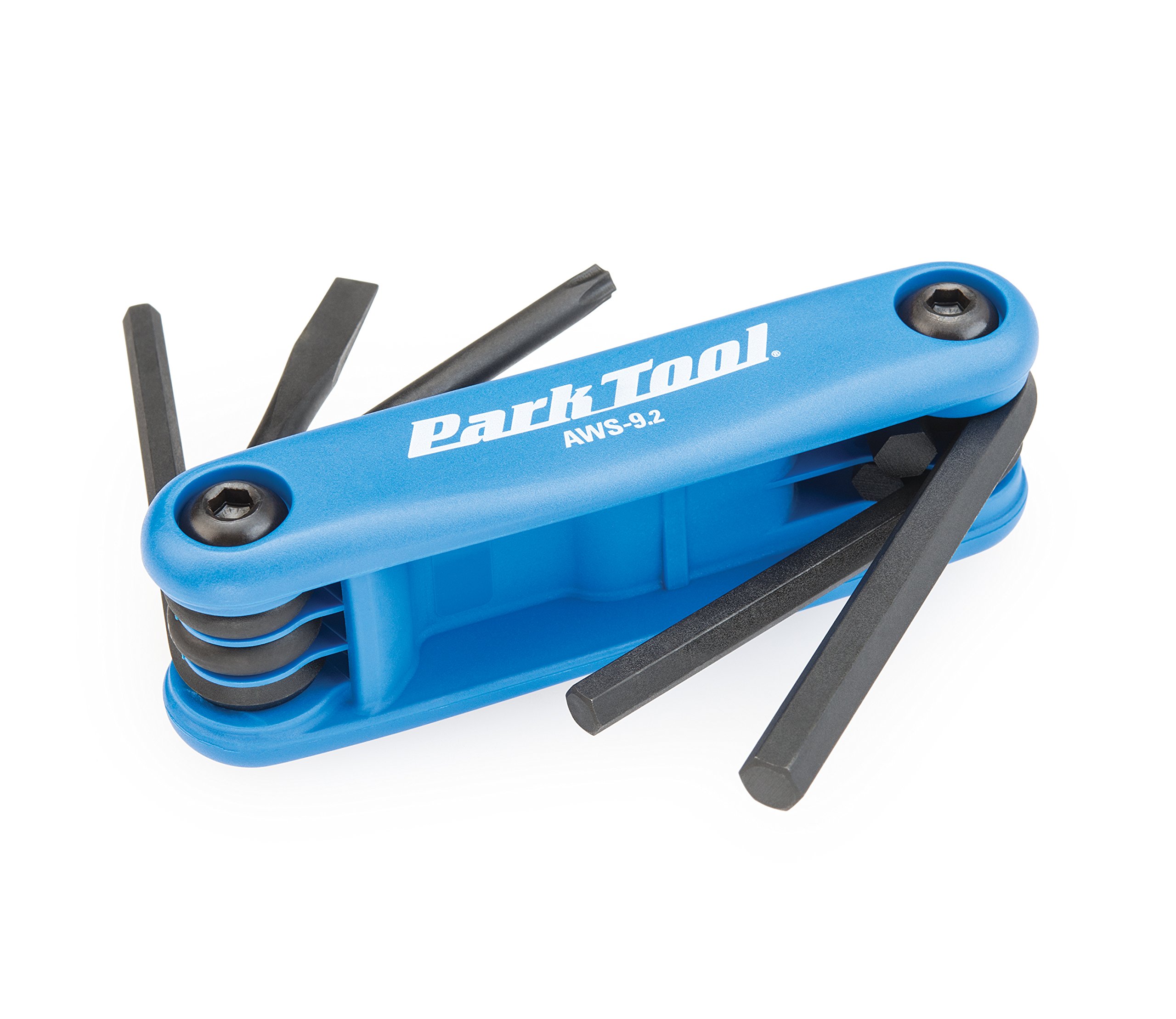 PARKTOOL AWS-9.2 Fold-up Hex Wrench Set, Size: Hex 0.2/0.2